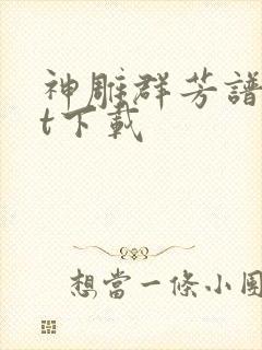 神雕群芳谱txt下载封面