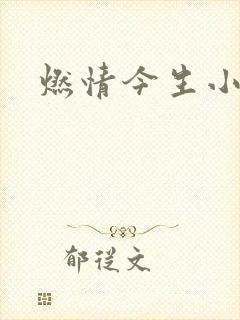 燃情今生小说