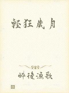 轻狂岁月封面