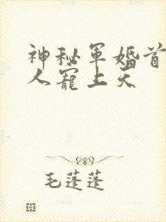 神秘军婚首长大人宠上天
