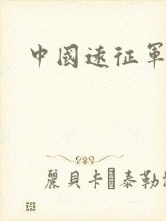中国远征军小说