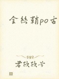 金丝鞘po古言