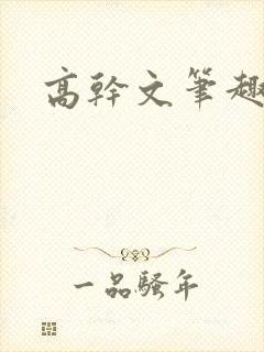 高干文笔趣阁