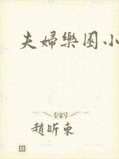 夫妇乐园小说