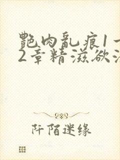 艳肉乱痕1一12章精滋欲液