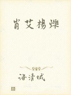肖艾杨烁
