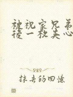 被祝家兄弟共享后一枚夹心饼封面