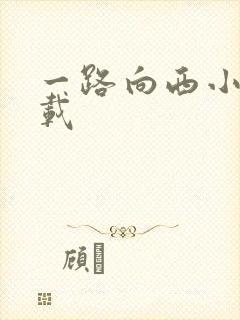 一路向西小说下载