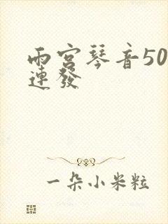 雨宫琴音500连发