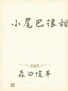 小尾巴很甜封面