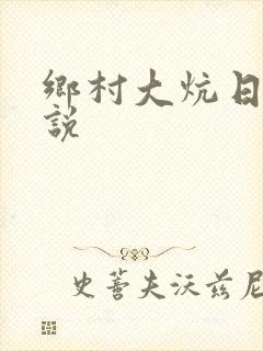 乡村大炕日b小说封面