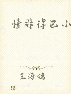 情非得已小说