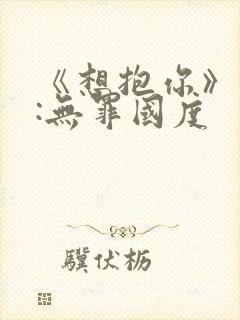 《想抱你》作者:无罪国度封面