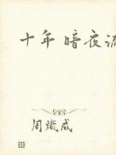 十年 暗夜流光