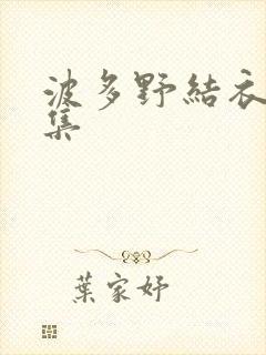 波多野结衣作品集封面