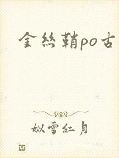金丝鞘po古言封面