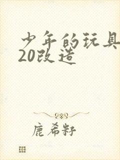 少年的玩具1一20改造封面