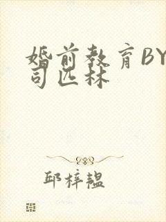 婚前教育BY阿司匹林封面