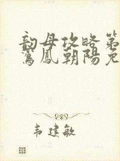韵母攻略第二部鸾凤朝阳免费阅读
