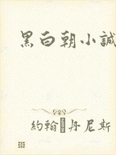 黑白朝小诚