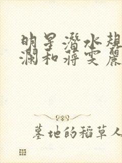明星潜水规则杨澜和蒋雯丽