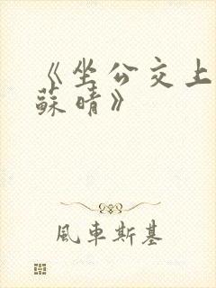 《坐公交上班的苏晴》封面