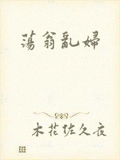 荡翁乱妇