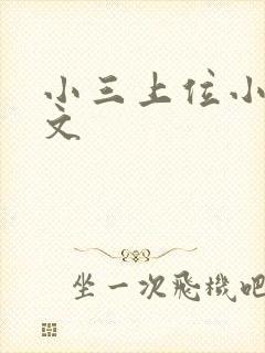 小三上位小说全文