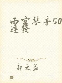 雨宫琴音500连发