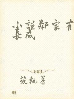 小说邻家有女初长成封面