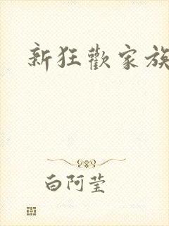 新狂欢家族小说
