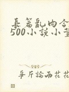 长篇乱肉合集乱500小说小莹
