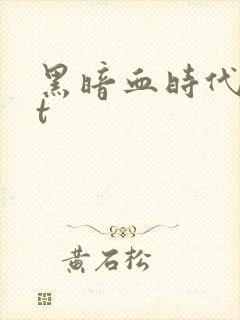 黑暗血时代txt封面