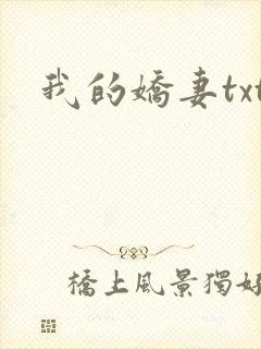 我的娇妻txt