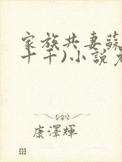 家族共妻苏苏(十千)小说免费封面