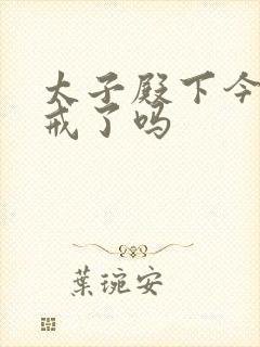 太子殿下今天破戒了吗