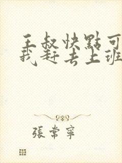 王叔快点可以吗我赶去上班