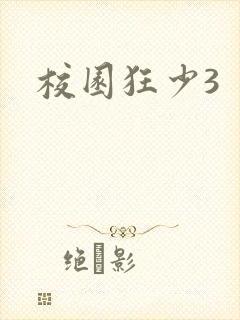 校园狂少3封面