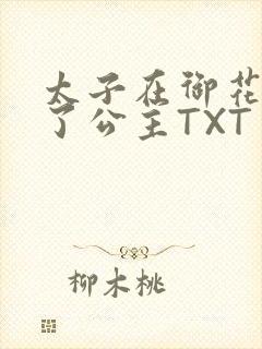 太子在御花园要了公主TXT封面