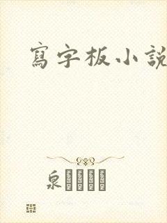 写字板小说