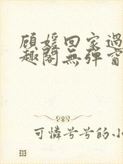 顾媛回家过年笔趣阁无弹窗