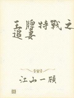 王牌特战之军少追妻