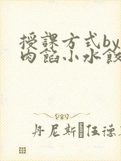 授课方式by 肉馅小水饺