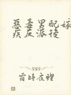 恶毒男配嫁给残疾反派后