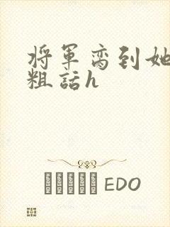 将军脔到她哭h粗话h