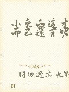 小东西这才一根而已还有呢封面