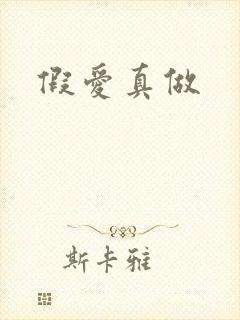 假爱真做封面