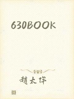 630BOOK封面