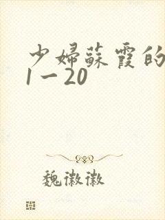 少妇苏霞的沉沦1一20