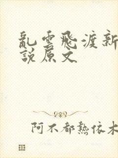 乱云飞渡新编小说原文封面